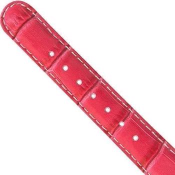 Christina Collect pink læderrem med forgyldt spænde, 16 mm